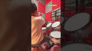 可樂果的爵士鼓第一堂課🥁媽媽伴學快笑死😆#爵士鼓課程 #Fenix音樂工作室「Marukour.Channel」🍡