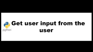 Python Bangla Tutorials 6 : Get user input from the user