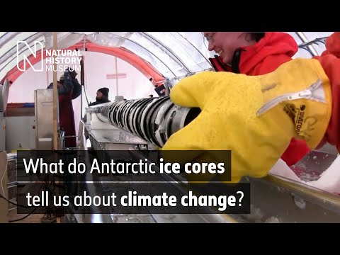 How do ice cores affect climate change?