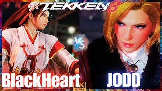 TEKKEN8 ➤ BlackHeart ( JUN /準 ) vs JODD ( NINA /ニーナ )【鉄拳8】