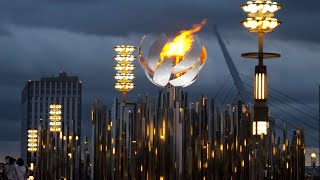 【東京オリンピック 2020】江東区有明「夢の大橋」聖火台  [TOKYO 2020] Olympic Torch stand in Koto-ku Ariake, \