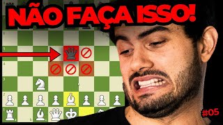 99% dos iniciantes no xadrez COMETEM ESSE ERRO (e como evitar!) Speedrun Xadrez Online #ep05