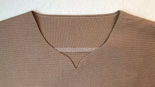 How to sew neckline | neck sewing tutorial |sewing tip | v neck | designcook