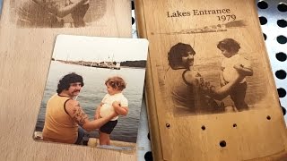 Laser Engraving Techniques for Putting Photos onto Wood