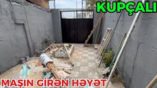 Şəhərin Girişində Kupçalı 2 Otaqlı Həyət Evi