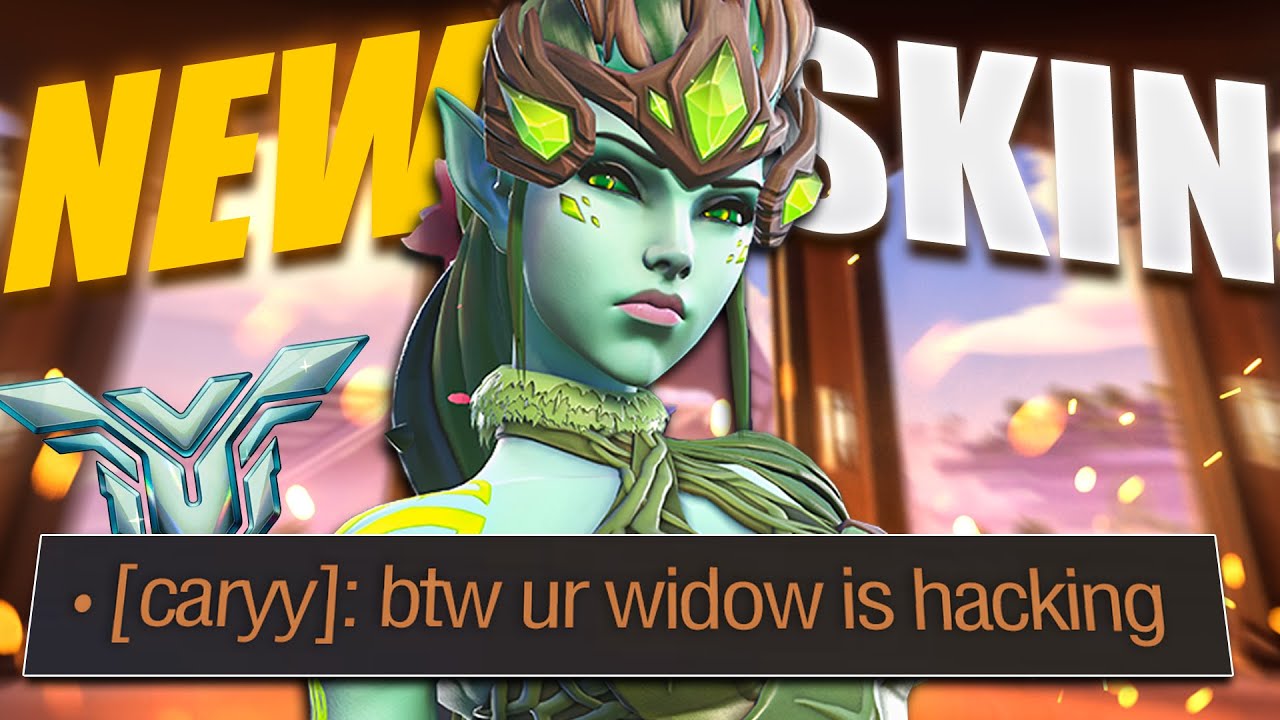 This New Widowmaker Skin Is Like CHEATING In Overwatch - YouTube