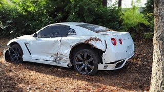 I Bought a REALLY TOTALED Nissan GT-R from a Salvage Auction & I'm going to Rebu