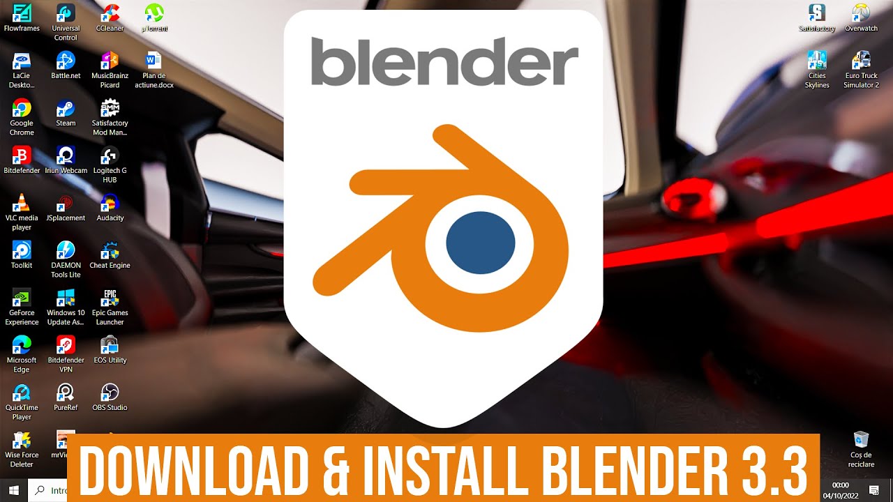 How To Download & Install Blender 3.3 For Windows 10 [2022] - YouTube