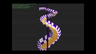 Escher Illusion 3D Animation