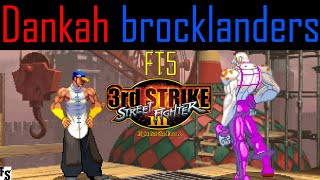 Street Fighter III: Third Strike - Dankah [Yun] vs brocklanders [Necro] (Fightcade FT5)