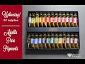 {Unboxing} Mijello pure pigment watercolor paints- Part 1