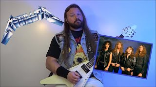 This Metallica song is INSANE! [ Fight Fire with Fire ] (Guitar Cover w/all solos & Intro)