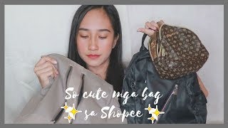 FIRST TIME BUMILI SA SHOPEE NG BAG PANG GORA