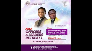 OFFICERS AND LEADERS RETREAT 2025 (NSAWAM area- MEDIE ZONE) - DAY 3