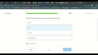 81 Summary | Python Developer | Sololearn
