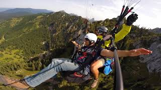 Gleitschirmflug am Tegelberg - Neuschwanstein