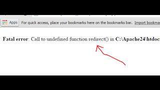 CI error : Call to undefined function redirect()
