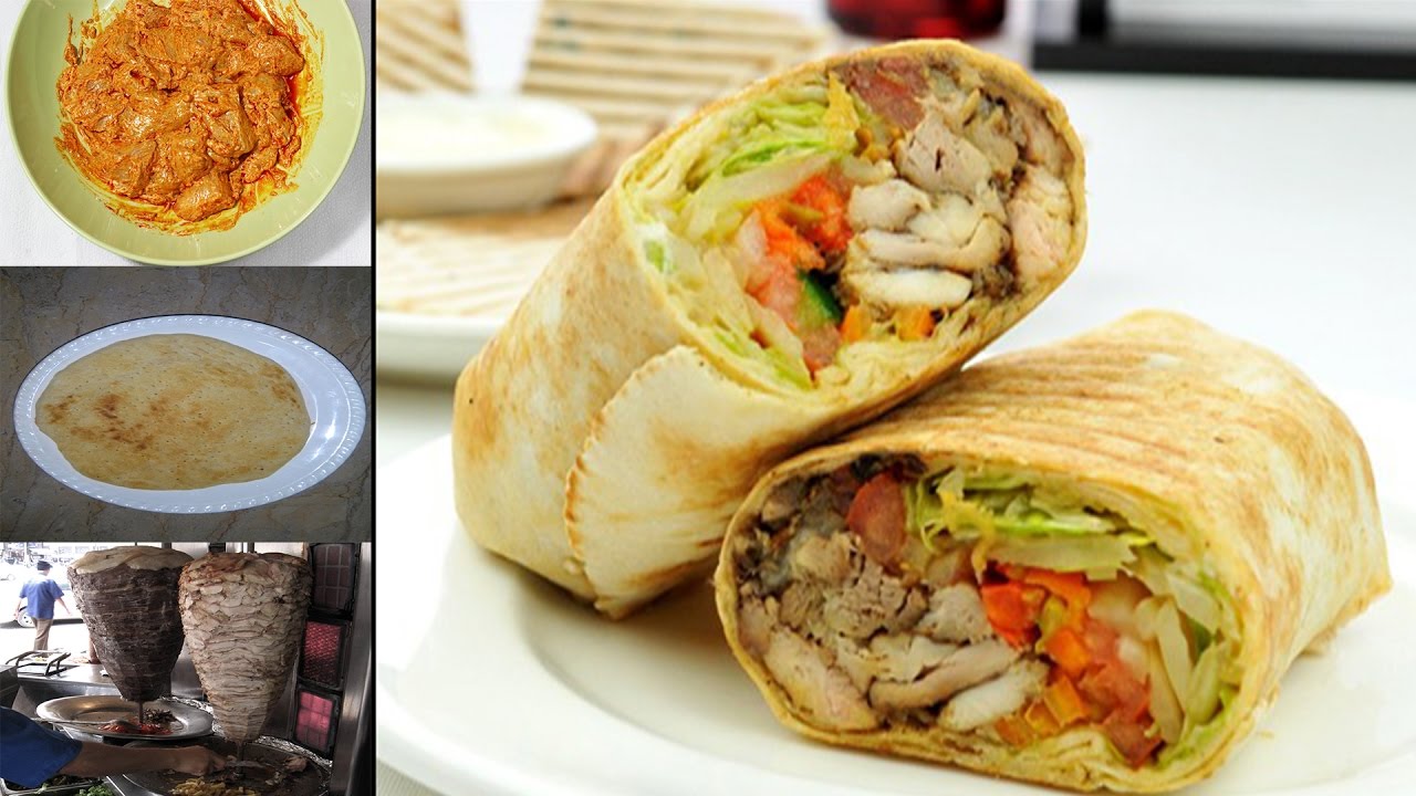 Chicken Shawarma Recipe | How To Make Chicken Shawarma At Home ...