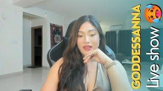 hot goddess Anna new video live show