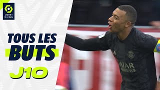 Tous les buts de la 10ème journée - Ligue 1 Uber Eats / 2023-2024