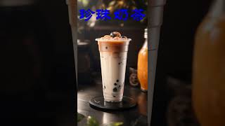 珍珠奶茶挑战：你能在一分钟内喝完这杯吗？#奶茶 #培训 #配方 #墨西哥 #创业