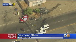 At Least 1 Dead In Fontana Crash; Police Say Speed May Be A Factor