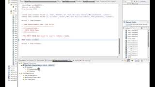 SQL DROP TABLE DEMO