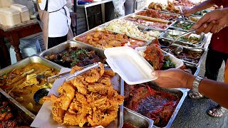Petaling Street Market Kuala Lumpur Malaysia Street Food Tour 2023 Tau Foo Fah