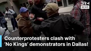 VIOLENT Clashes Erupt in Dallas ‘No Kings’ Protest | Arrests, Fights & Street Chaos | AC1Z