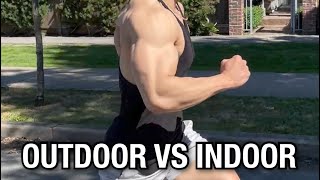 Outdoor vs Indoor Exercise