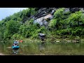 Kayak Camping on the BUFFALO NATIONAL RIVER / KAYAK FISHING AND CAMPING