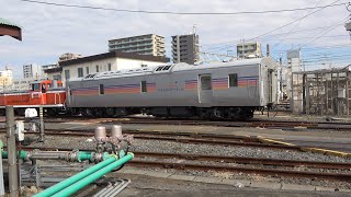 2021/02/25 【入換】 DE10 1603 + カヤ27-501 尾久車両センター | JR East: Shunting of KaYa 27-501 by DE10 1603 at Oku