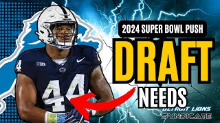 Could the Detroit Lions CLOSE THE GAP with a STELLAR 2024 NFL Draft?