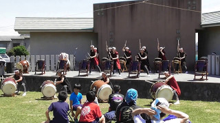 布津無双太鼓 午後の部 NO 2 春のこんぴら公園祭り2017