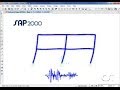 SAP2000 - 11 Modal Time History Analysis: Watch & Learn