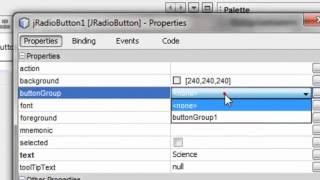 jRadioButtons An Example
