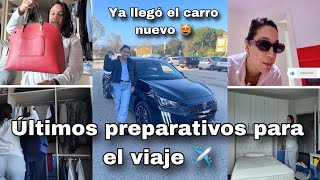 YA LLEGÓ EL CARRO NUEVO 😻/PREPARATIVOS PARA EL VIAJE 🧳/LILY CADRE