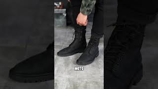 Black! #thursdayboots #datenightoutfit #boots #mensboots #blackboots