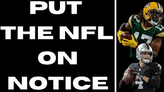 Derek Carr & Davante Adams WILL PUT THE NFL ON NOTICE | The Sports Brief Podcast