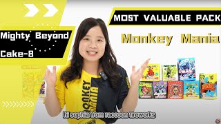 Monkey Mania Most Valuable Pack------Cake-8 and Mighty Beyond