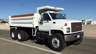 2000 GMC C8500 10-12 Yard Dump Truck