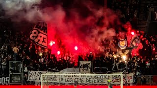 Angers SCO - Bordeaux : craquage de fumigènes des ultras Angevins