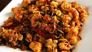 Spicy garlic fried chicken (Kkanpunggi: 깐풍기)