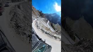 உயிர் பயம் 😱 | we crossing Most Dangerous Roads - Kargil 😳😳 #allindiatrip