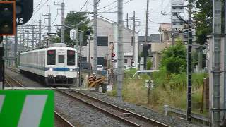 東武鉄道8000系8160F東武野田線急行 八木崎駅通過