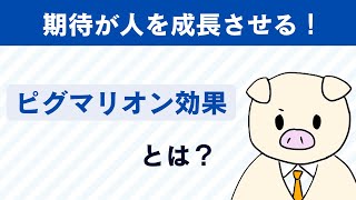 期待が人を成長させる！ピグマリオン効果とは？