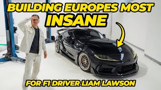 THE A90 SUPRA RE-DESIGNED: Liam Lawson Gets Europes First ADRO Body Kit