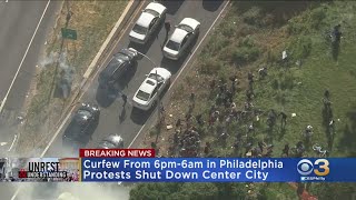 Protesters Taken Into Custody After Marching Onto Vine Street Expressway