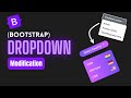 Mastering Bootstrap 5 Dropdown Menus: A Beginner's Guide to Customization🔥