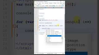 Printing array by using for loop in JavaScript | Tech Tutorial | Praveen Kumar